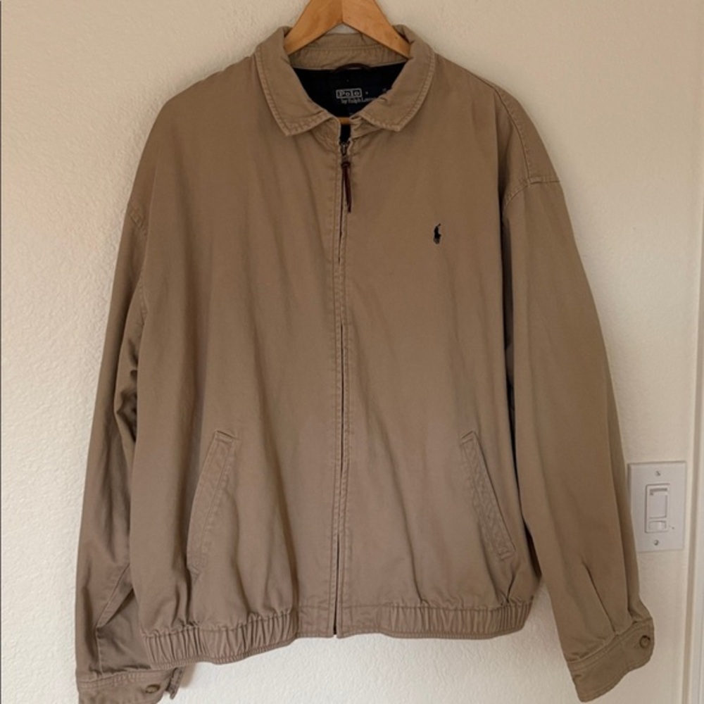 Polo by R.L. | VINTAGE Soft Khaki Jacket with flannel